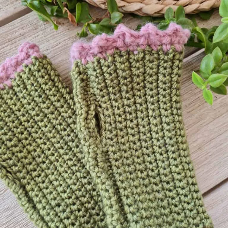 crochet wrists warmers