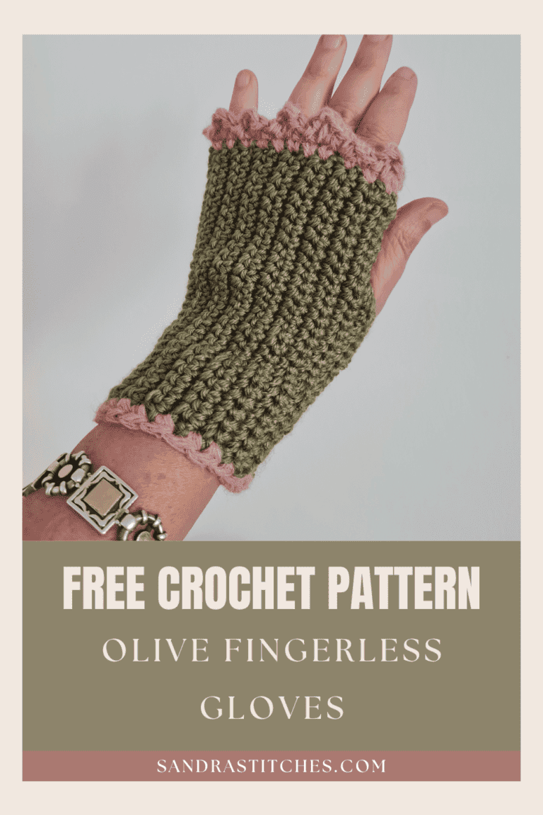 Crochet Fingerless Hand Warmers Free Pattern - Crochet Bits