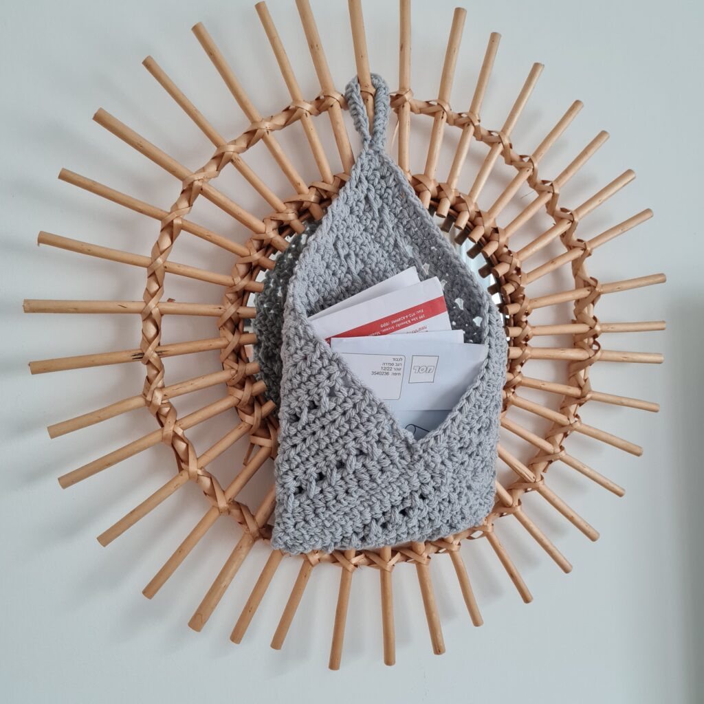crochet hanging basket pattern