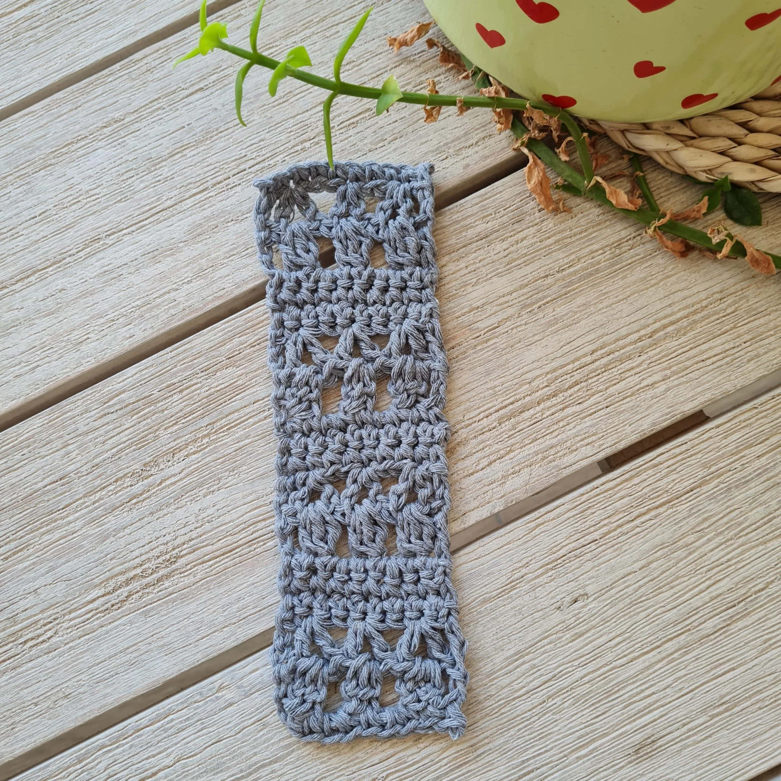 crochet bookmark