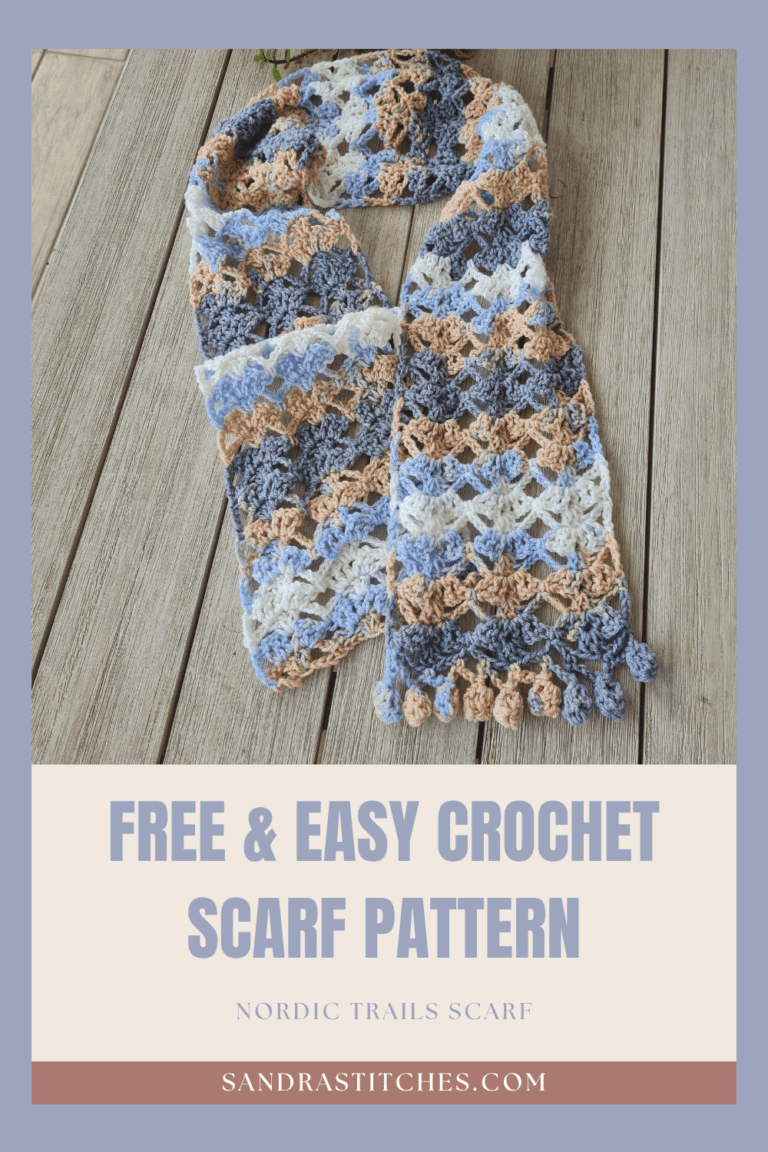 free crochet scarf pattern