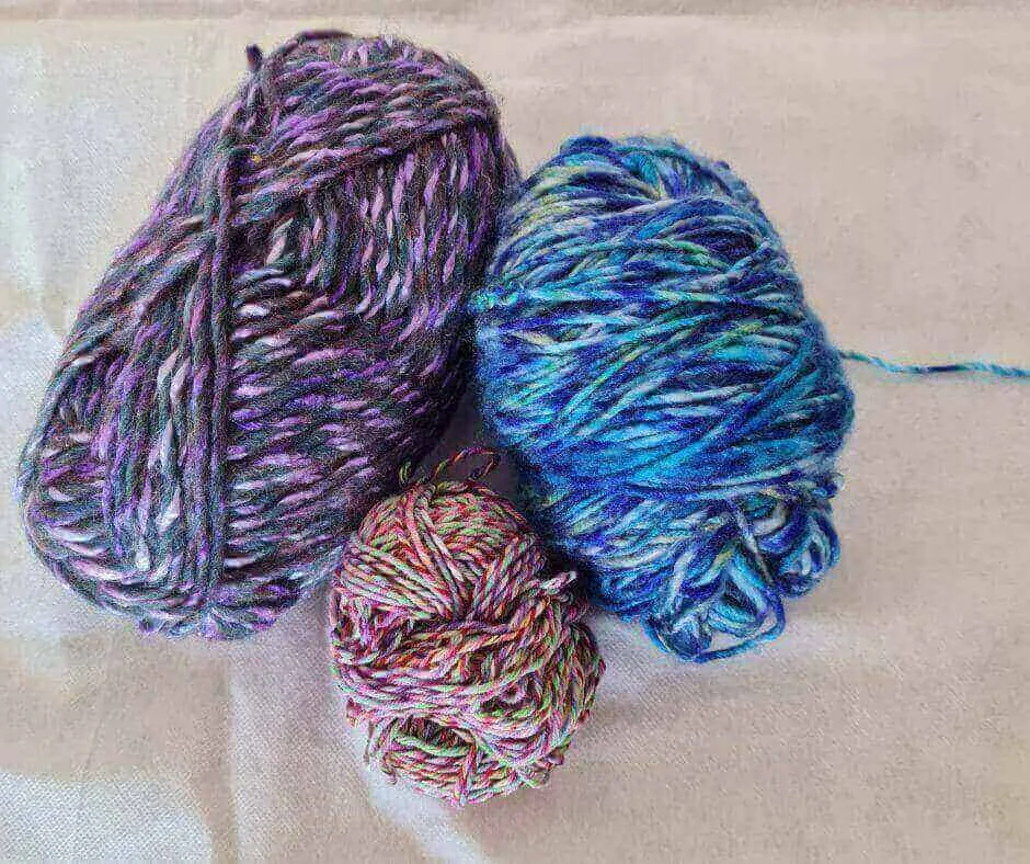 crochet with variegated yarn