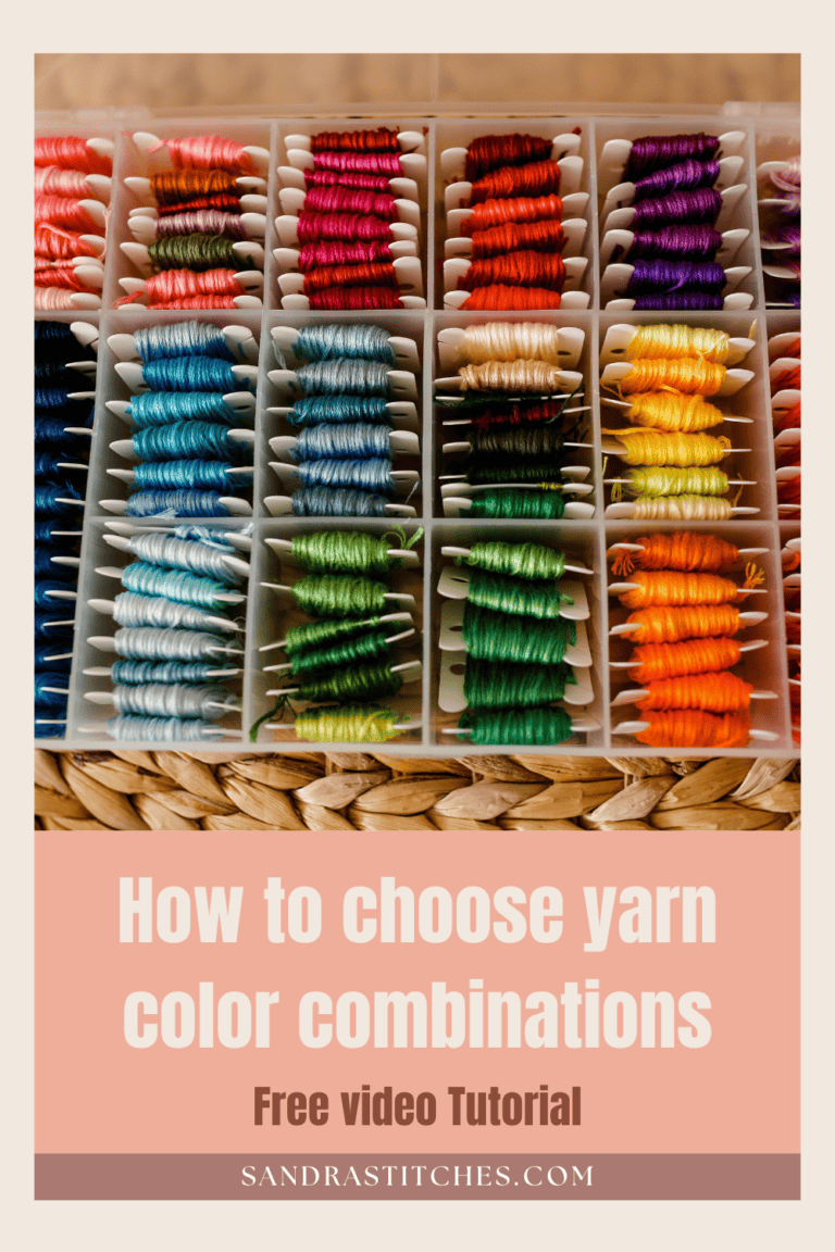 How to choose yarn color combinations for your Crochet Projects