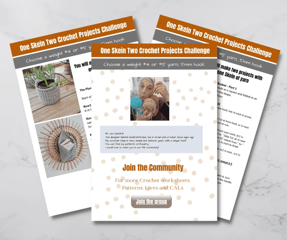 one skein two projects