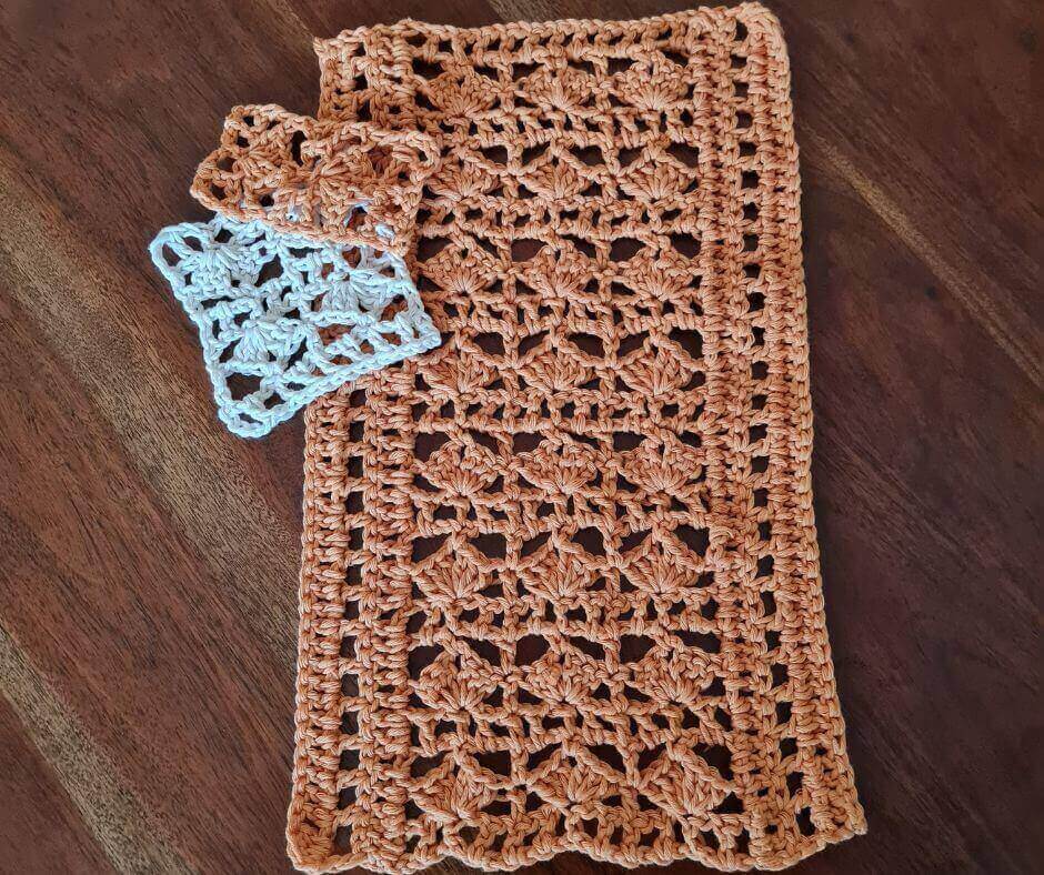 crochet placemat pattern