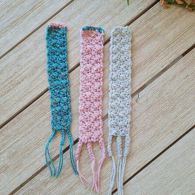 crochet bookmark