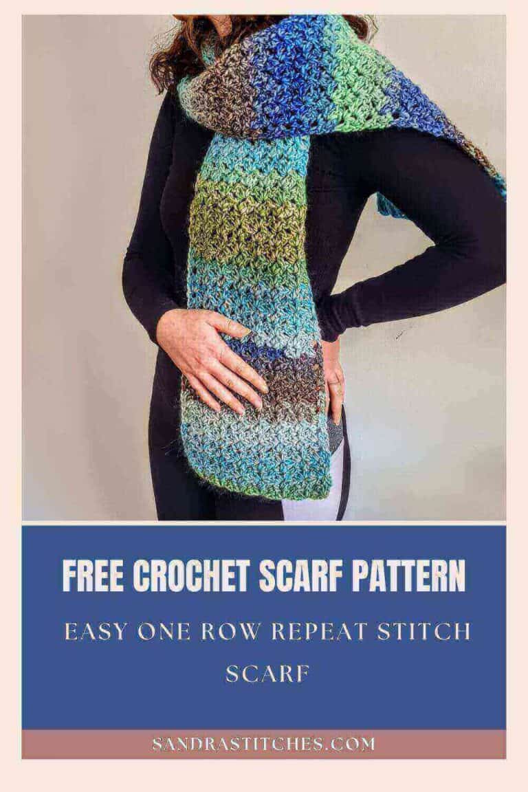 free crochet scarf