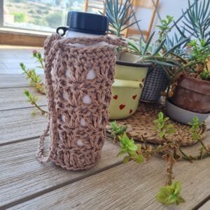 crochet water bottle holder pattern