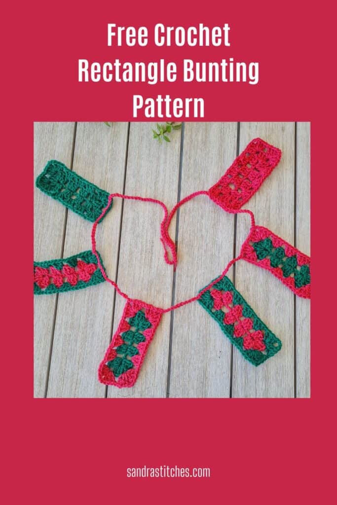 crochet bunting pattern