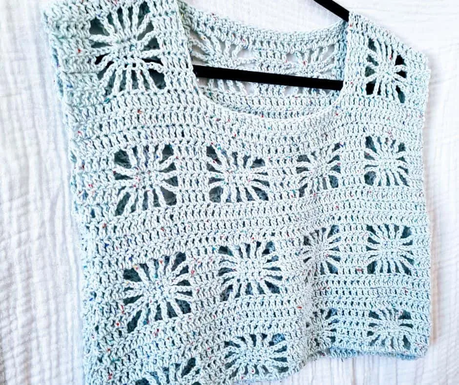 crop top crochet pattern