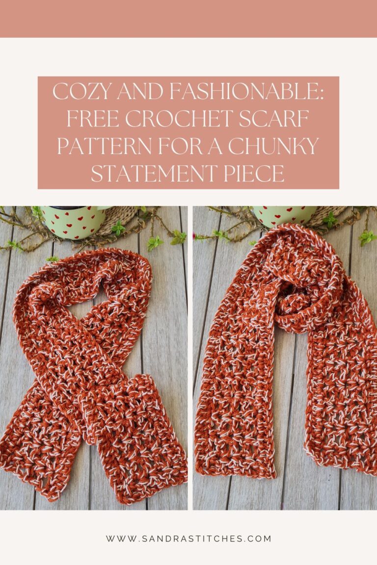 chunky scarf crochet