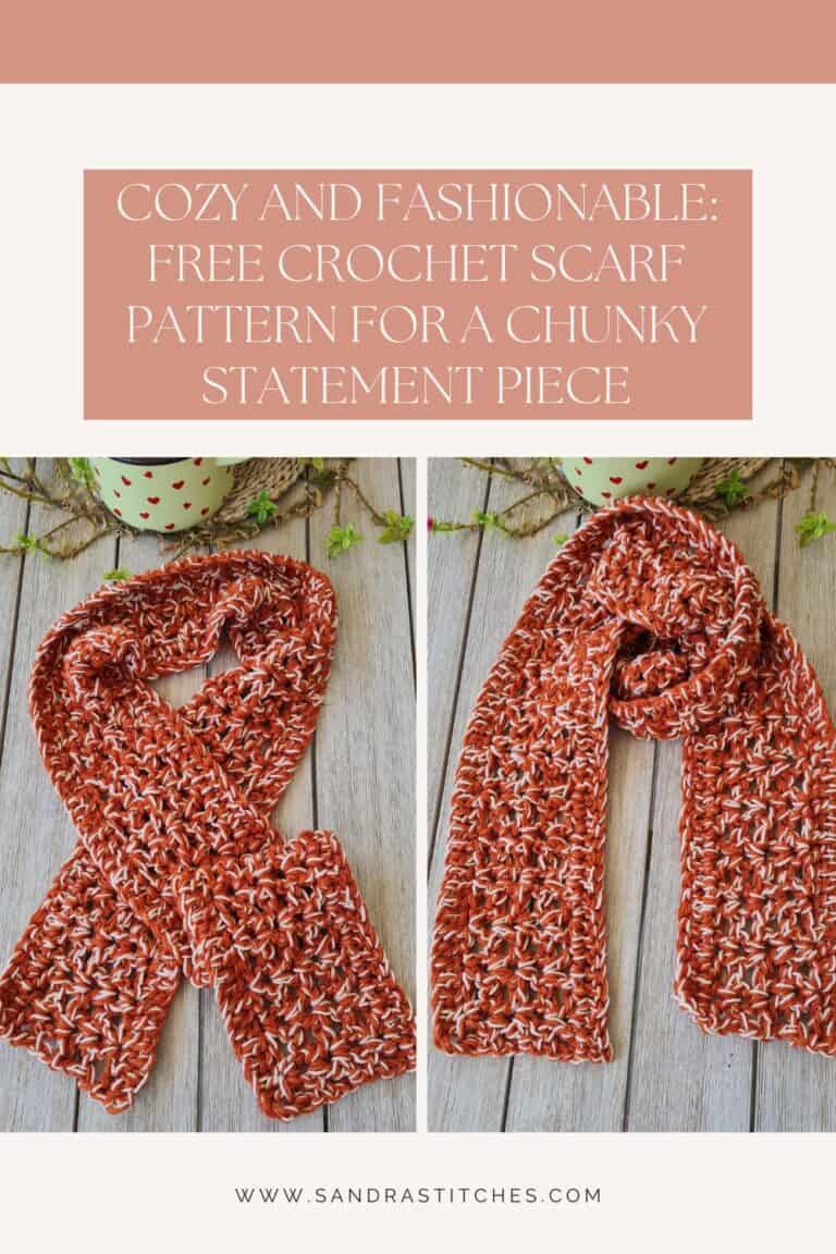 chunky scarf crochet