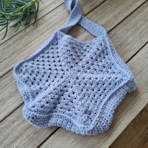 Modern Crochet Tote Bag Pattern - Sandra Stitches