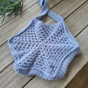 hexagon crochet bag pattern