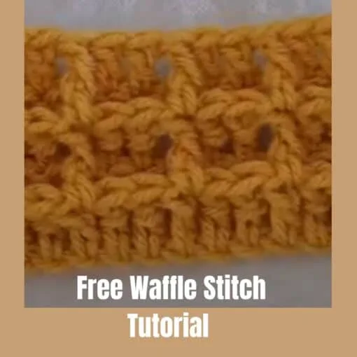 waffle stitch tutorial
