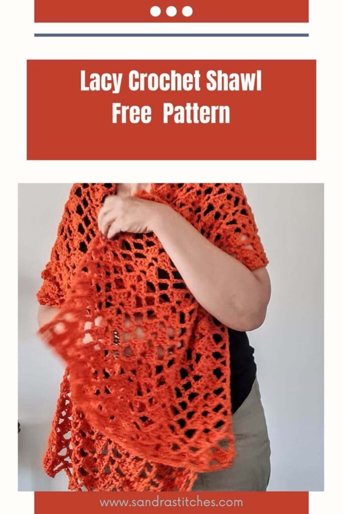 lacy crochet shawl pattern