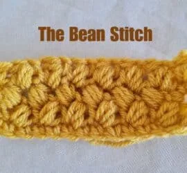 bean stitch tutorial