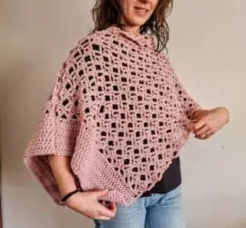 crochet poncho pattern