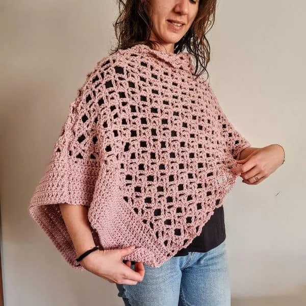 crochet poncho pattern
