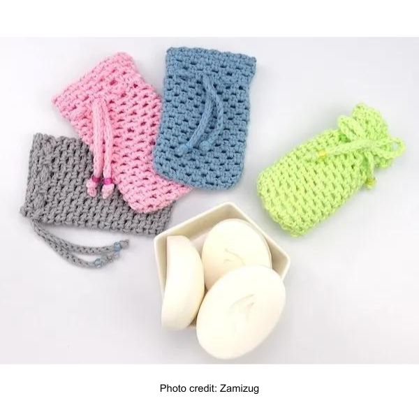 crochet soap saver pattern