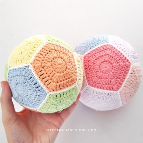 pentagon ball crochet pattern