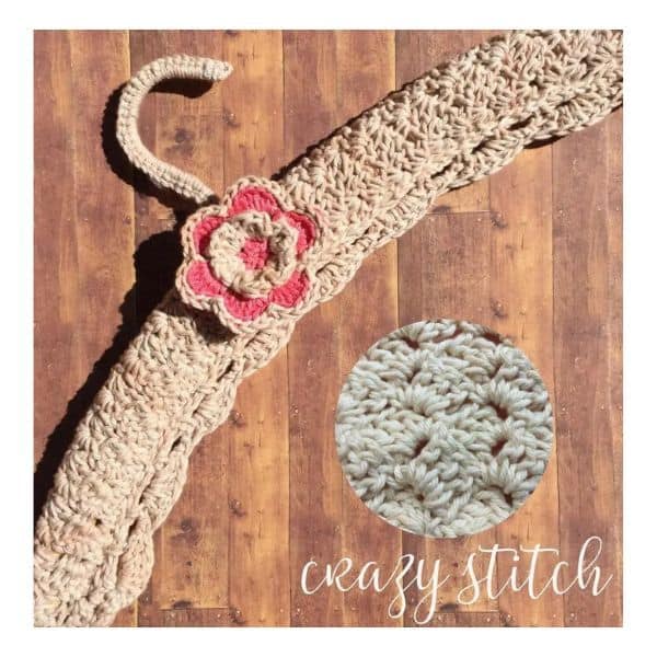 hanger cover crochet pattern