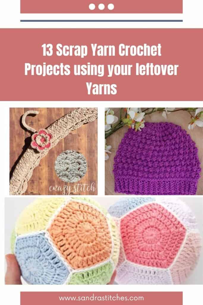 5 Awesome Scrap Yarn Crochet Patterns - Stacy's Stitches