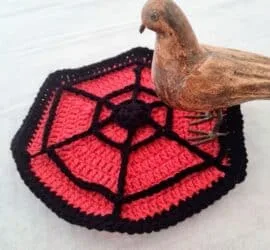 crochet red hotpat pattern