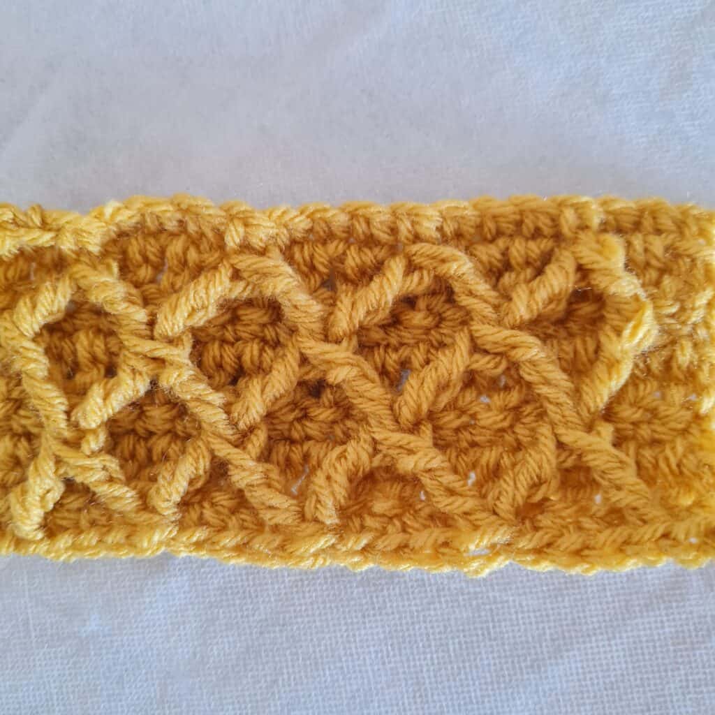 diamond crochet stitch tutorial