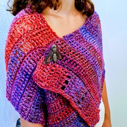 easy blanket wrap crochet pattern