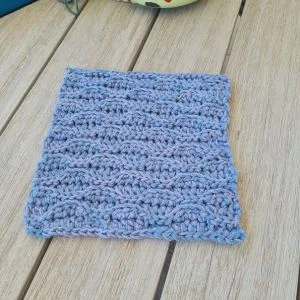 almond stitch washcloth free pattern