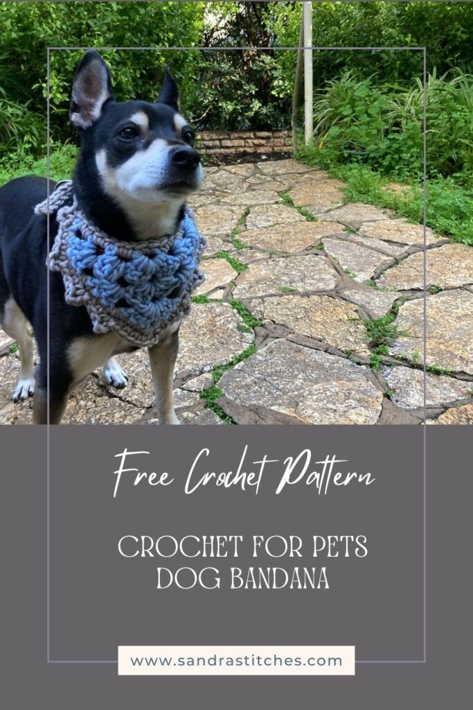 crochet for pets - bandana