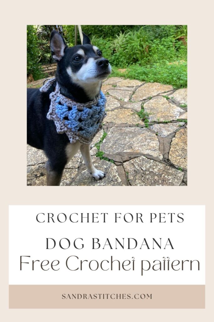 crochet for pets- dog bandana pattern