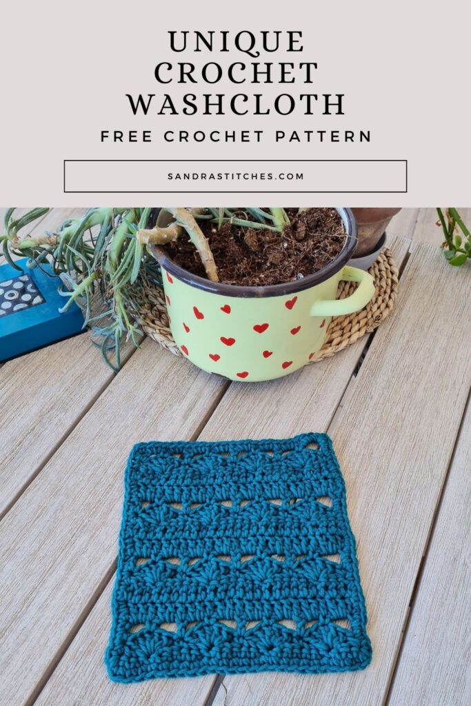 crochet washcloth free pattern barcelona