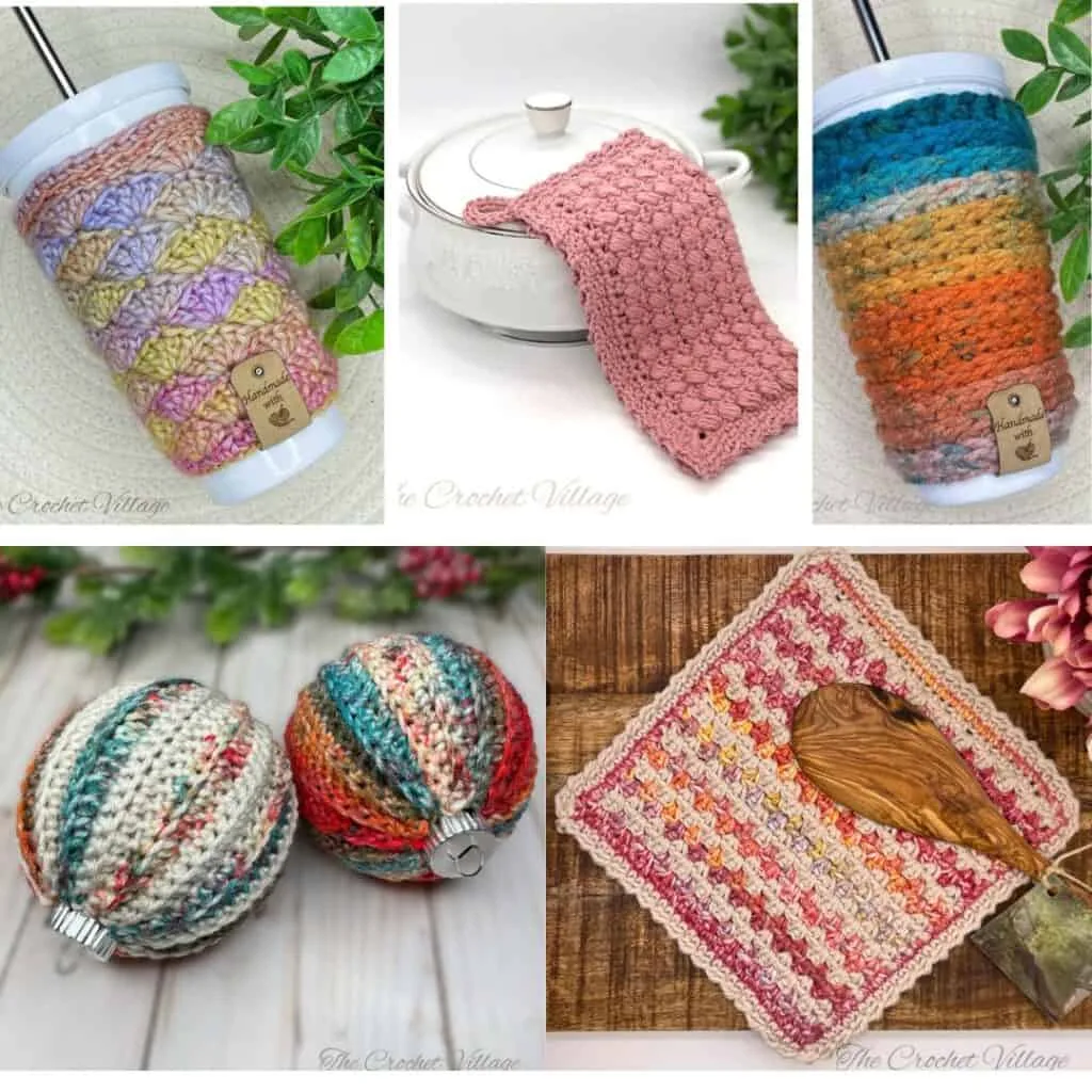 Designer showcase- 5 free patterns the crochet village