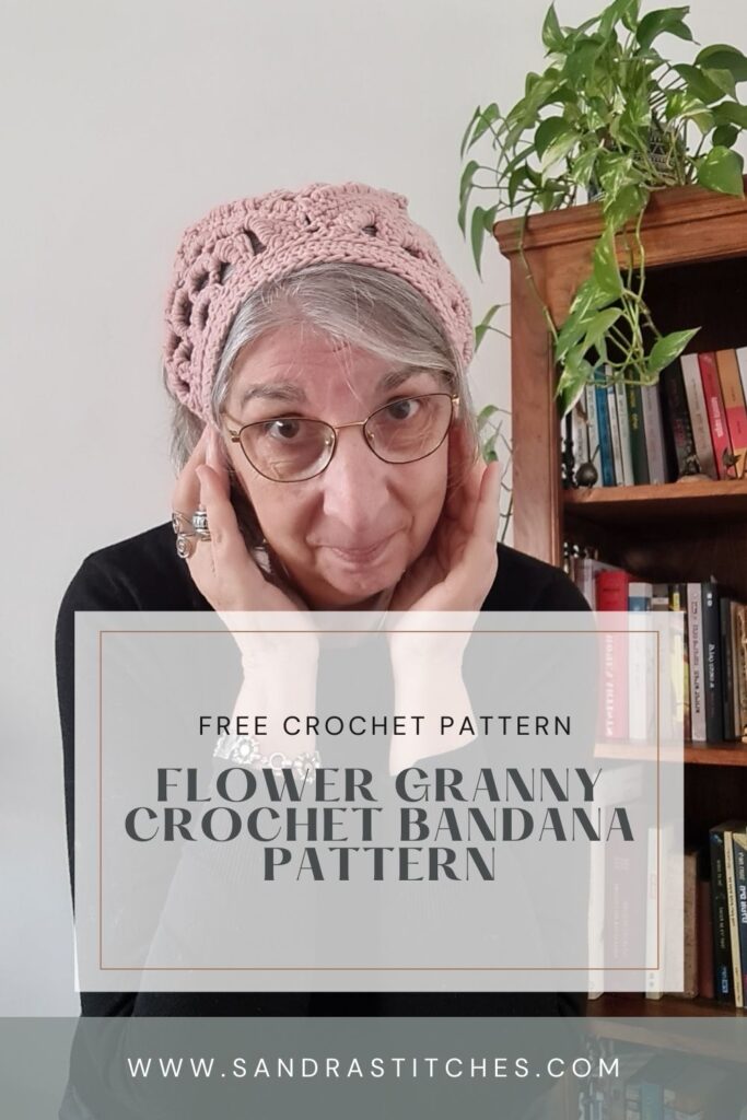adriene granny crochet bandana pattern