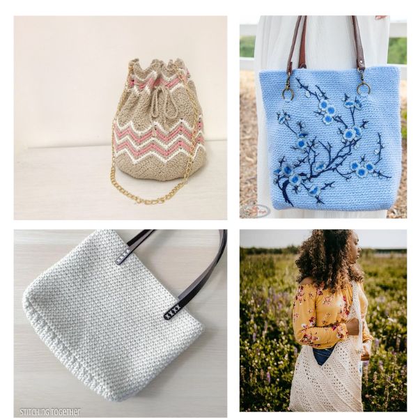 crochet bag patterns round up