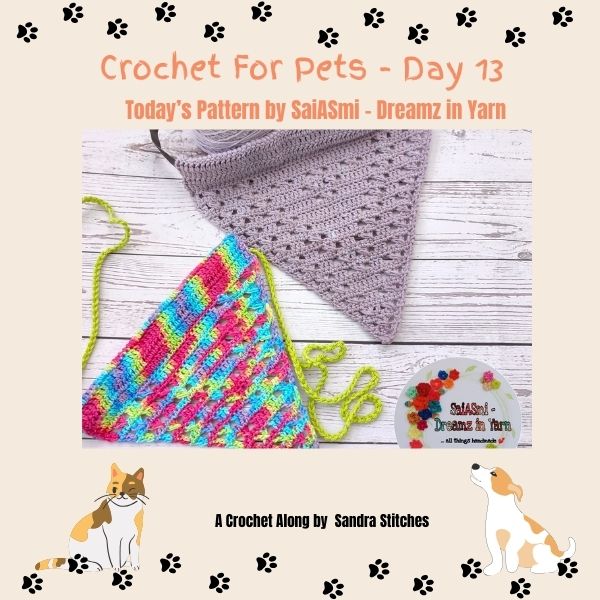 crochet for pets -day 13