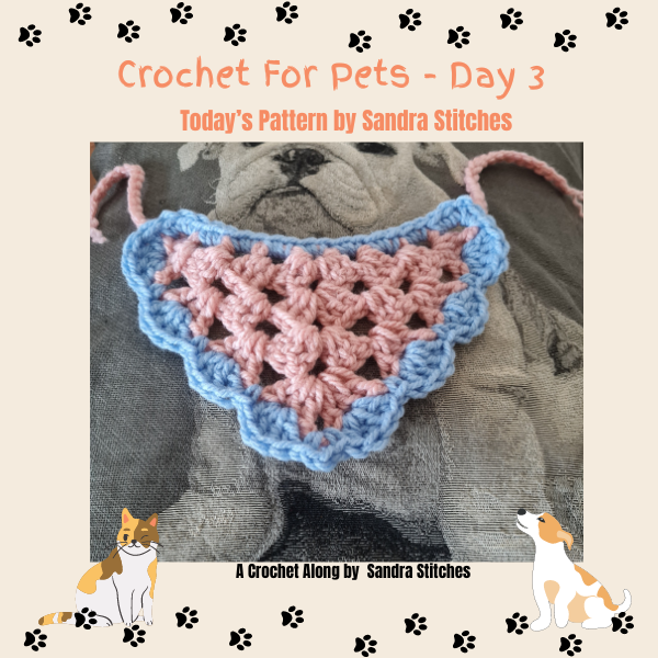 crochet for pets day 3