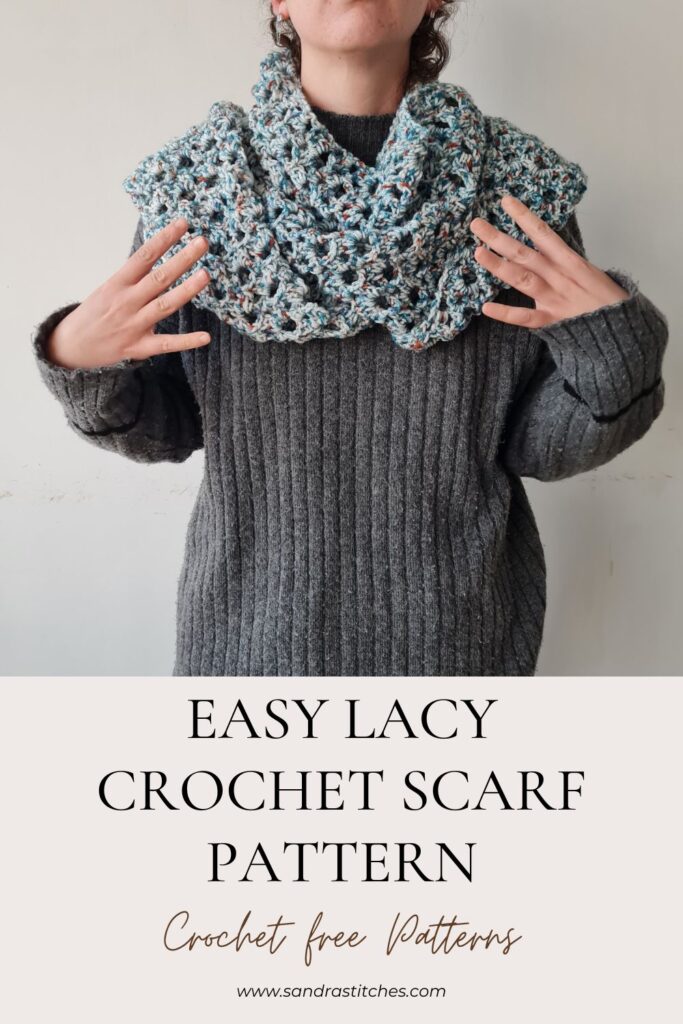 easy crochet free scarf pattern