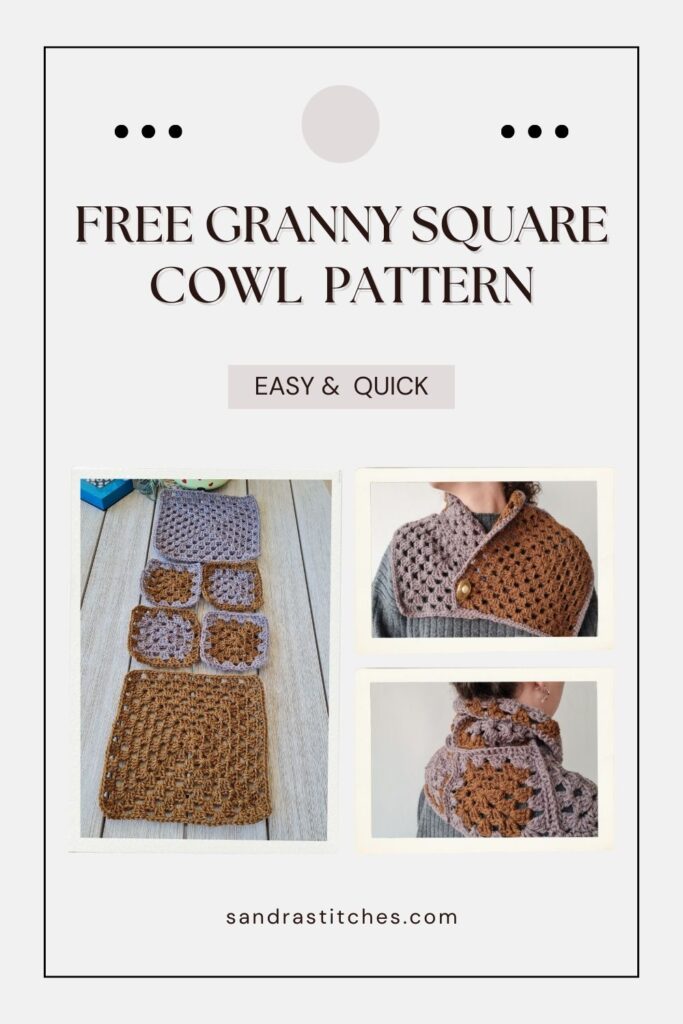 granny square cowl pattern