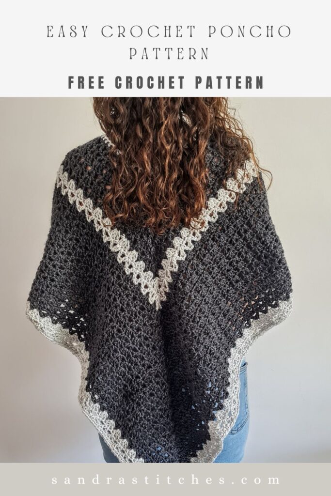 poncho crochet pattern for beginners
