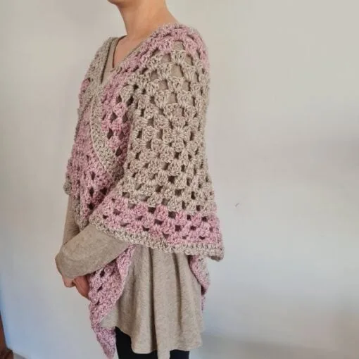 post photo- charts (600X600) granny square poncho pattern