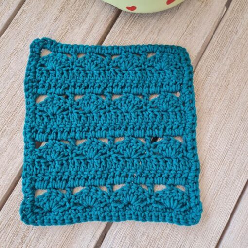 crochet washcloth pattern - Barcelona
