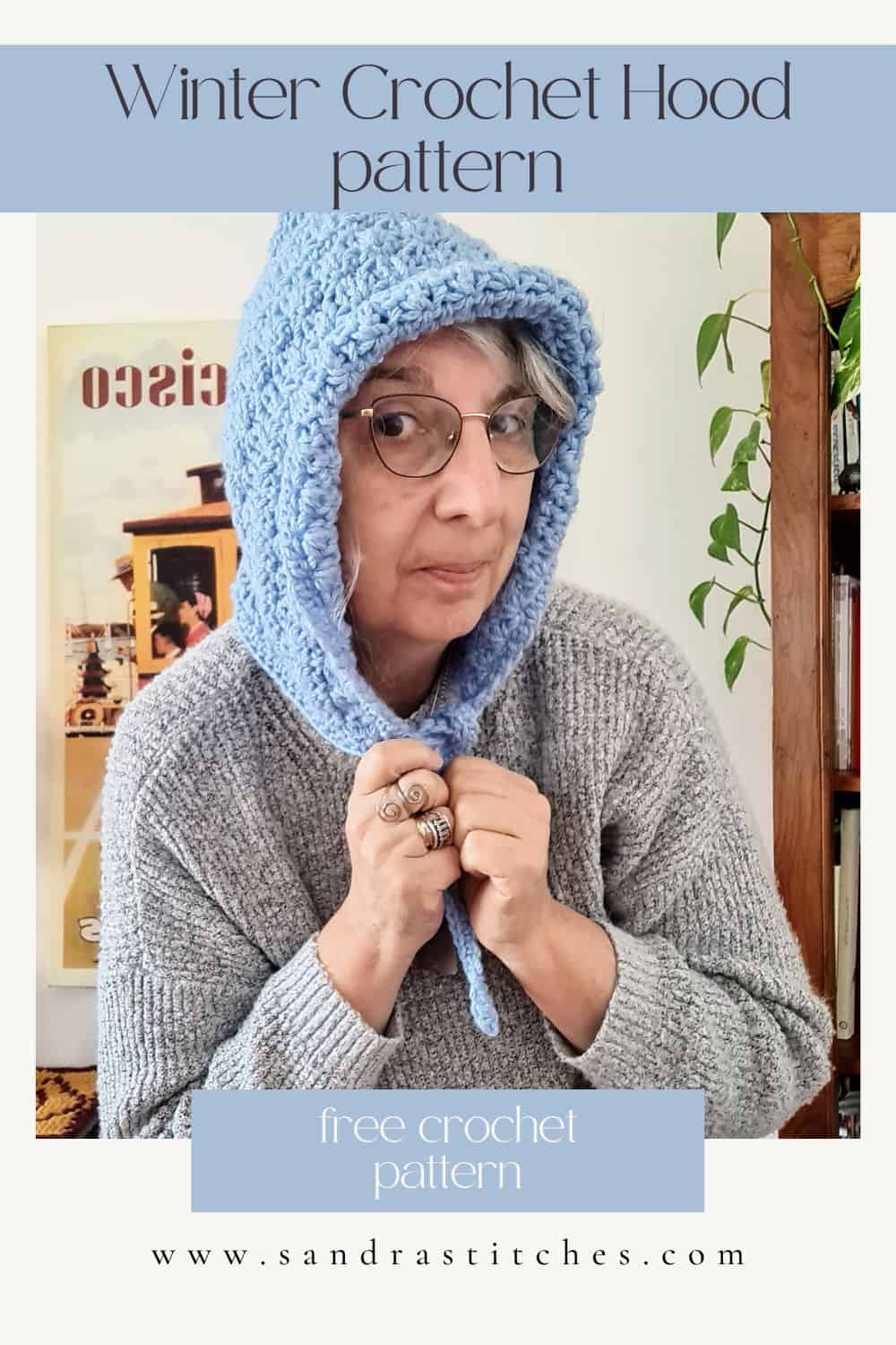 Easy Crochet Hood Pattern for Beginners - Winter Shield - Sandra Stitches