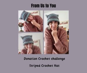 From Us to You  crochet donation challenge