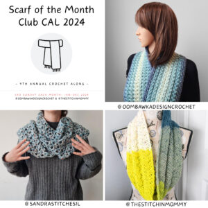 scarf of the month CAL