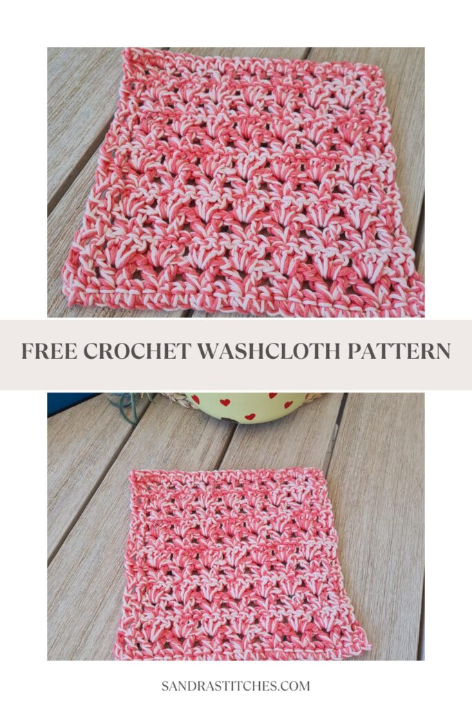 washcloth crochet free pattern