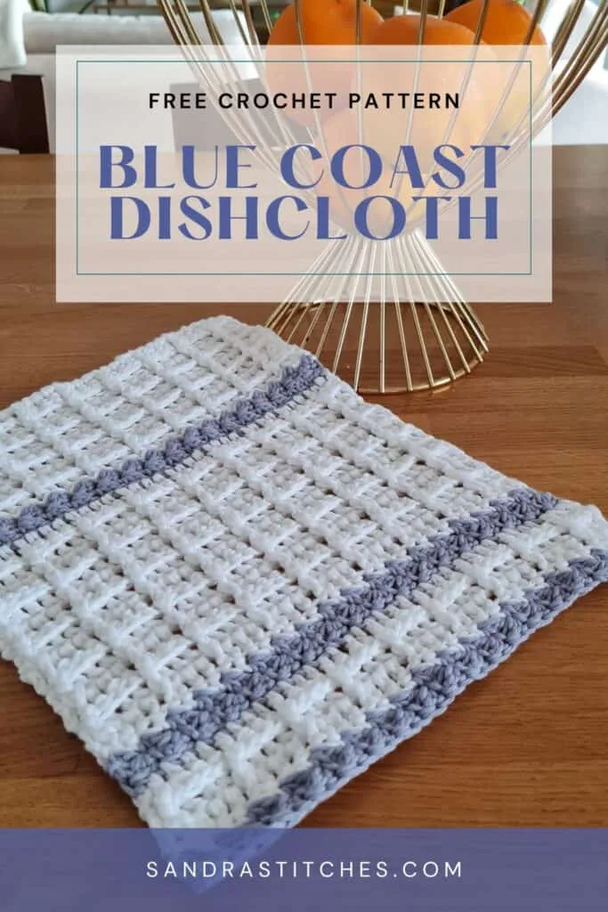 blue coast dishcloth