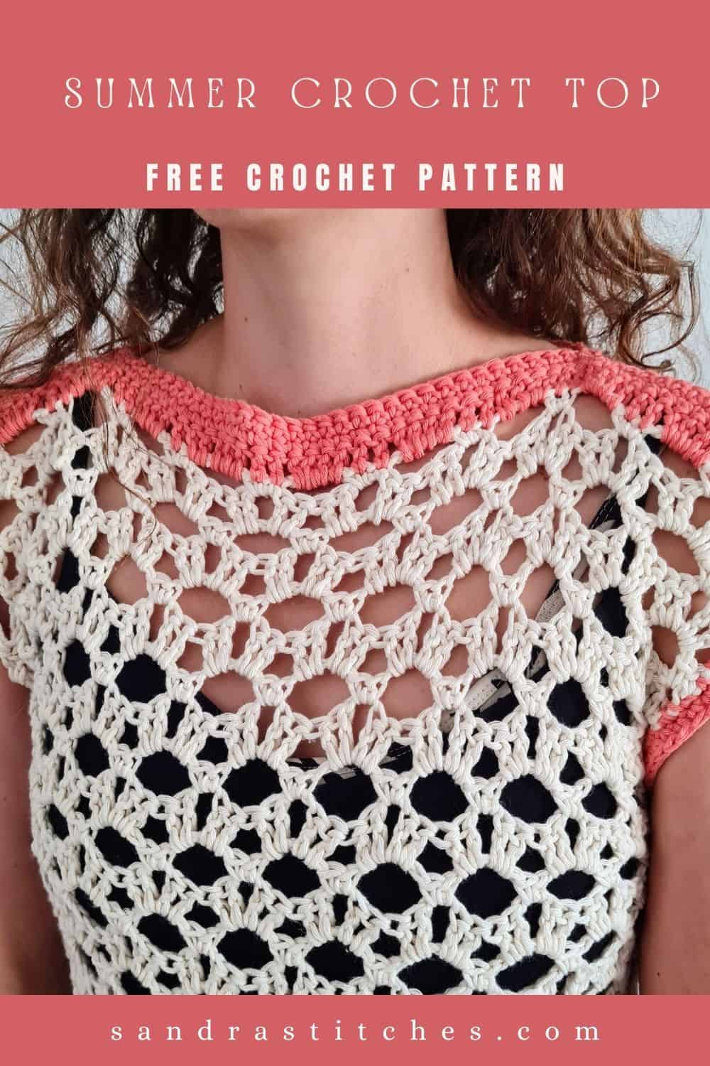 Summer Crochet Top Pattern - Sandra Stitches